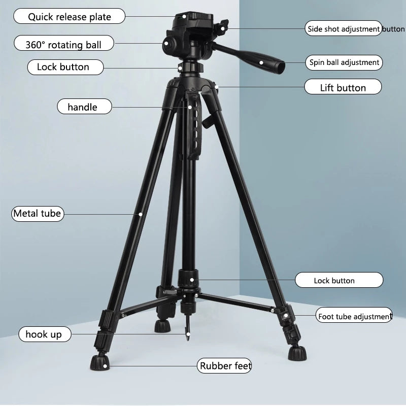 Tripod- Multi Functional Tripod For Mobile Live Broadcast Tripod- Multi Functional Tripod For Mobile Live Broadcast